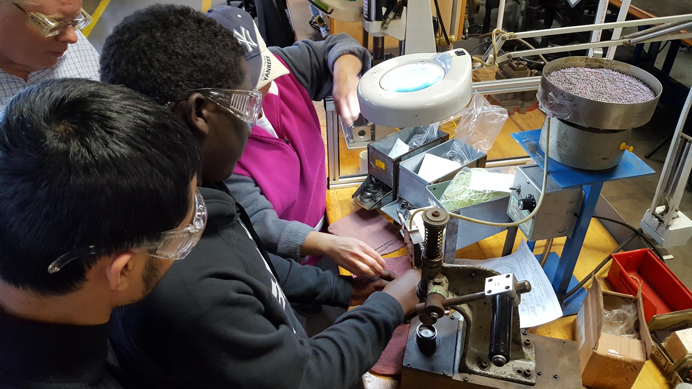 Syracuse P-TECH Students Visit Kilian Manufacturing - MACNY, image size:2656x1494